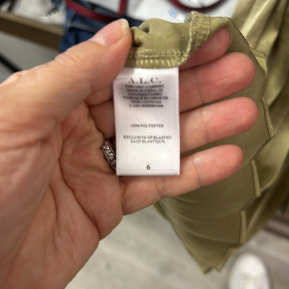 A.L.C.
Renzo II Pleated Halter Dress Size 6 - Picture 8 of 8